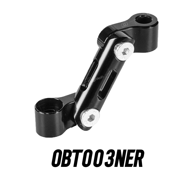 LighTech 16 cm³ CNC aluminium brake and clutch fluid reservoir in anodised colour finish