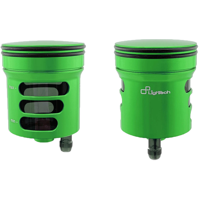 LighTech 30 cm³ CNC aluminium brake and clutch fluid reservoir in anodised colour finish