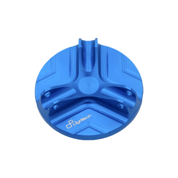 LighTech OIL111 anodised Ergal oil filler cap M20x2.5 for Kawasaki Ninja 400