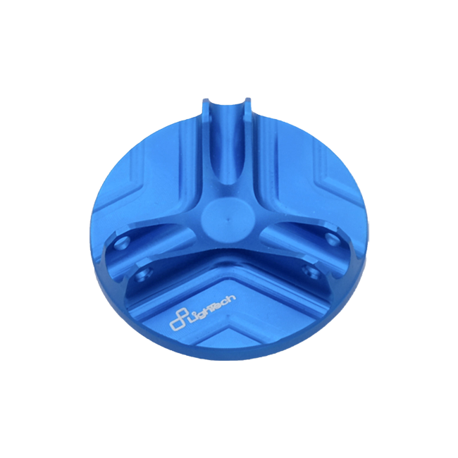 LighTech OIL111 CNC Ergal oil filler cap M20x2.5 for Ducati Panigale V4