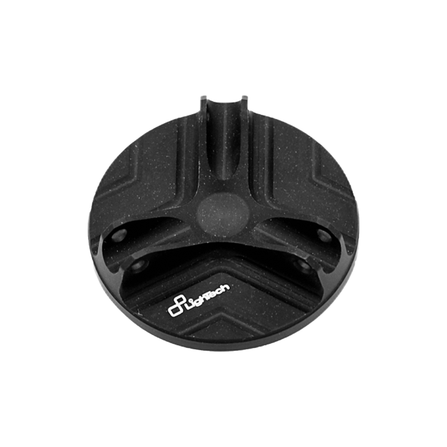 LighTech OIL102 oil filler cap M25x1.5 for Aprilia RSV4 anodised aluminium