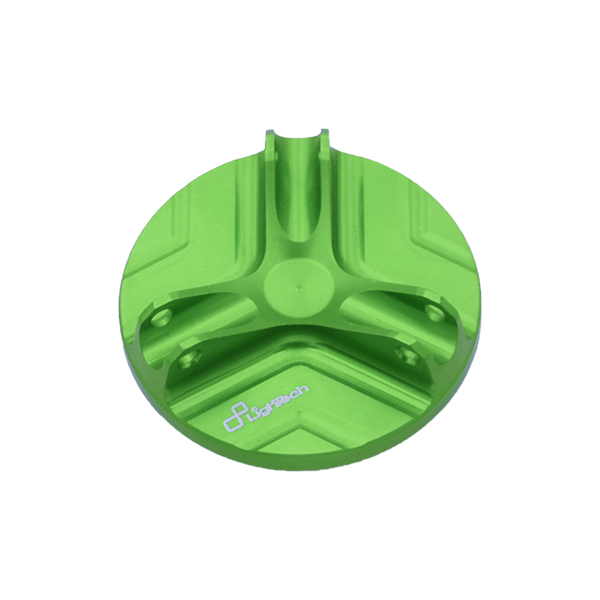LighTech OIL105 oil filler cap M30x1.5 for Kawasaki ZX-10R ZX-10RR anodised aluminium