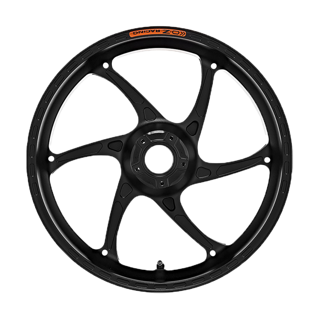 OZ Gass RS-A forged aluminium rear wheel for Kawasaki ZX-10 R 2016-2020 in anodised finish