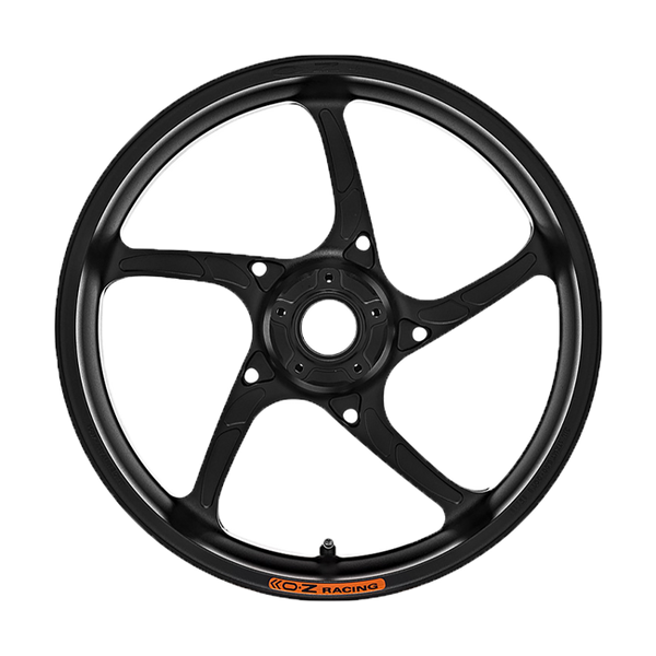 OZ Piega forged aluminium rear wheel for Aprilia RSV4 in techno gold anodised finish