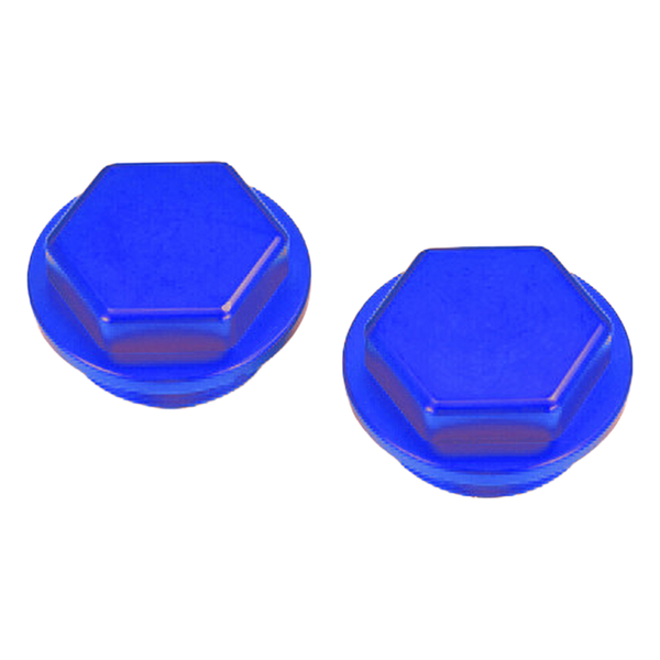 Accossato off-road rear brake reservoir cover PBM01 for Sherco SEF 250, blue colour