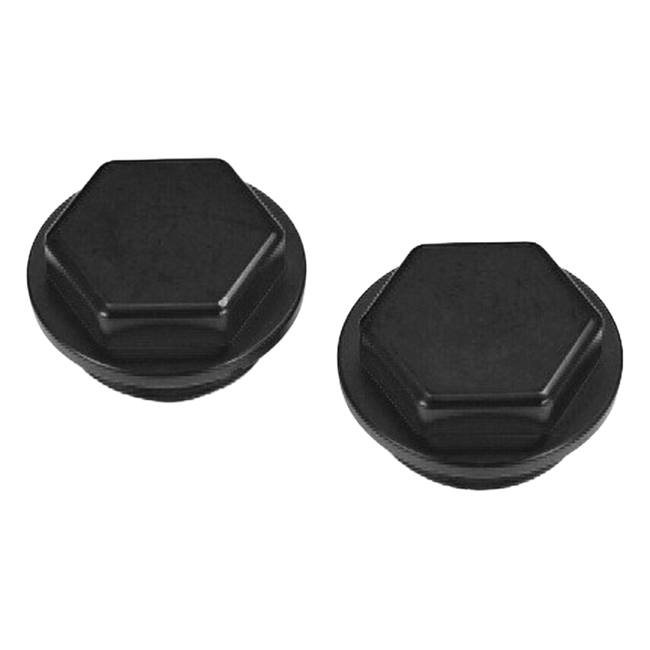 Accossato off-road rear brake reservoir cover PBM01 for Husqvarna FC 250, black colour