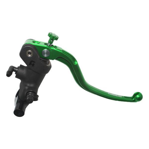 Accossato radial brake master cylinder PC010 with green lever
