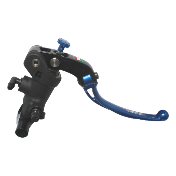 Accossato radial brake master cylinder PC011 with blue lever