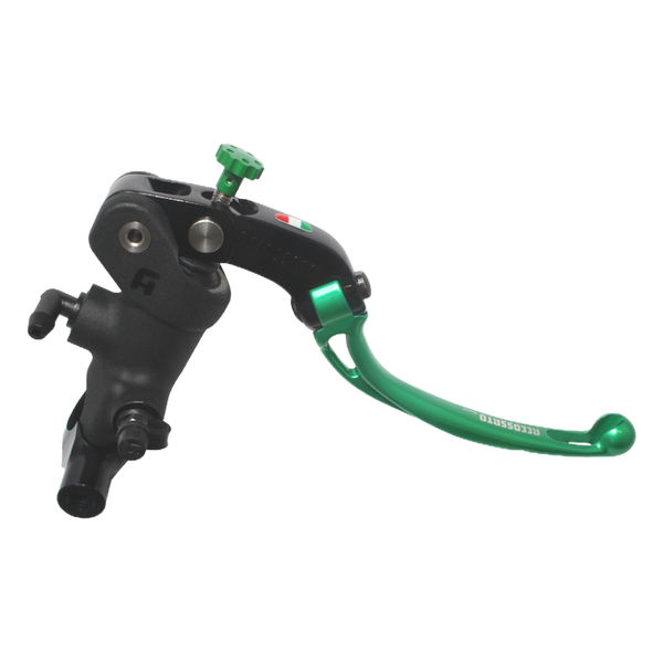 Accossato radial brake master cylinder PC011 with green lever
