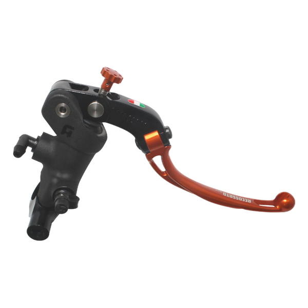 Accossato radial brake master cylinder PC014 with orange lever