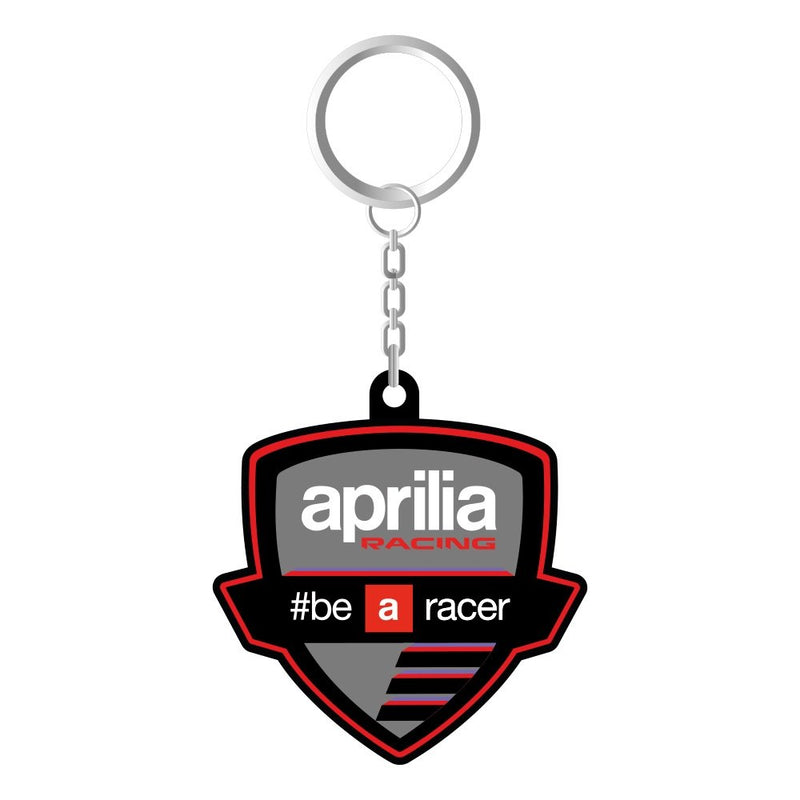 IXON Aprilia Racing BeARacer 2026 replica key ring in black white and purple