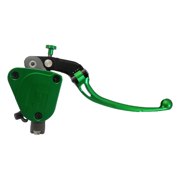 Accossato radial brake master cylinder PK021 with green lever