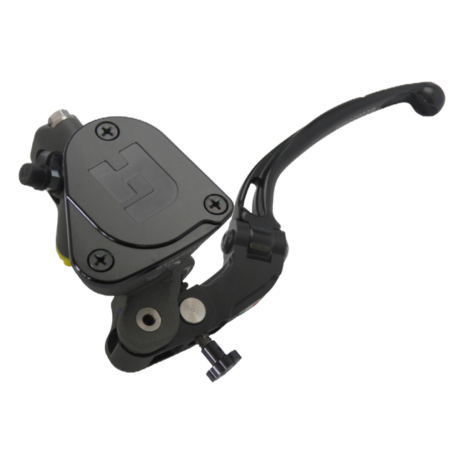 Accossato radial clutch master cylinder PK025 with black lever