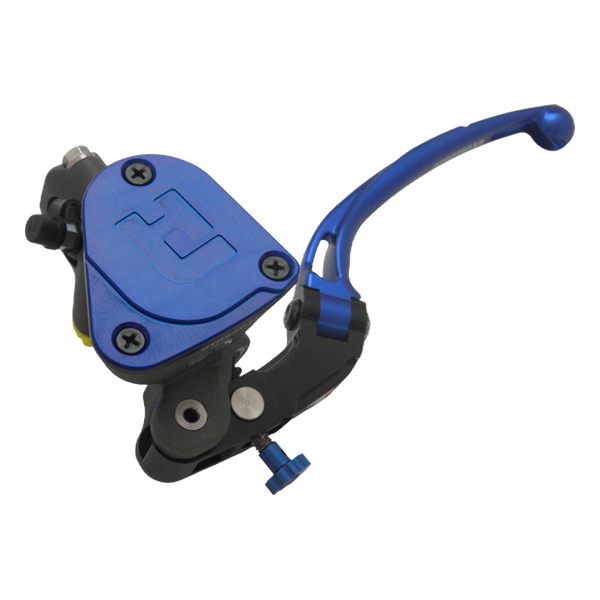 Accossato radial clutch master cylinder PK025 with blue lever