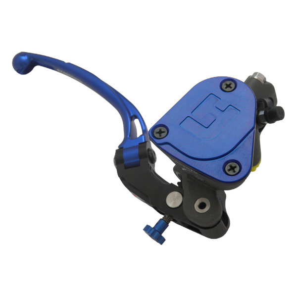 Accossato radial brake master cylinder PK027 with blue lever