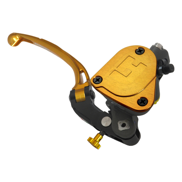 Accossato radial brake master cylinder PK030 with gold lever