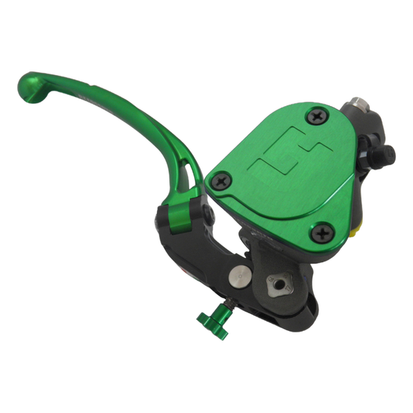 Accossato radial brake master cylinder PK030 with green lever