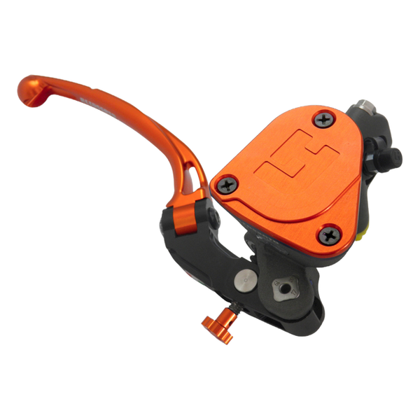 Accossato radial brake master cylinder PK030 with orange lever