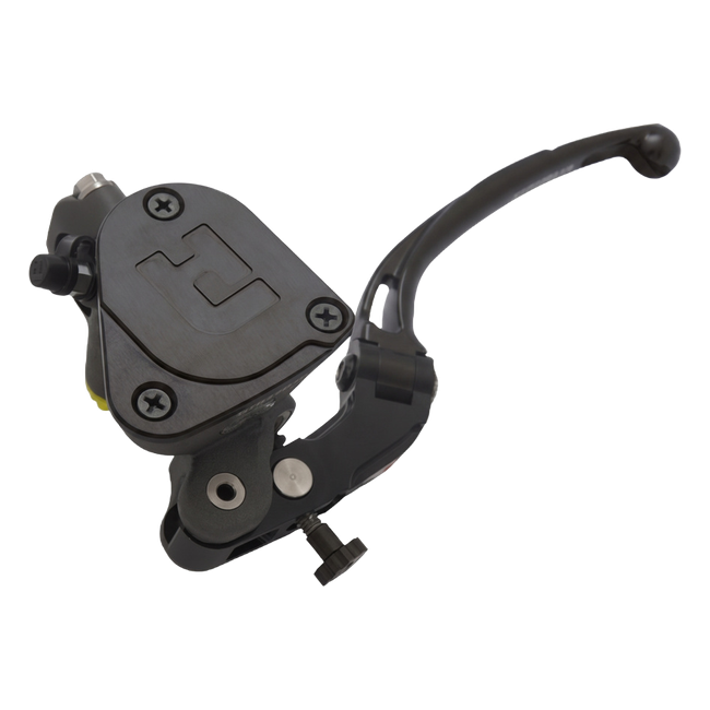 Accossato radial clutch master cylinder PK031 with black lever
