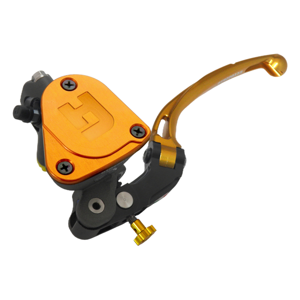 Accossato radial clutch master cylinder PK031 with gold lever