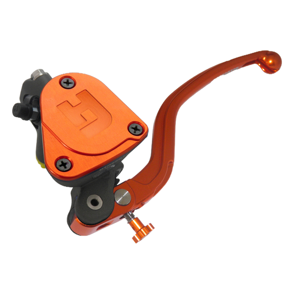Accossato radial clutch master cylinder PK032 with orange lever