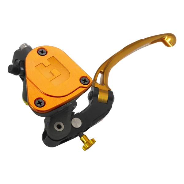 Accossato radial clutch master cylinder PK038 with gold lever