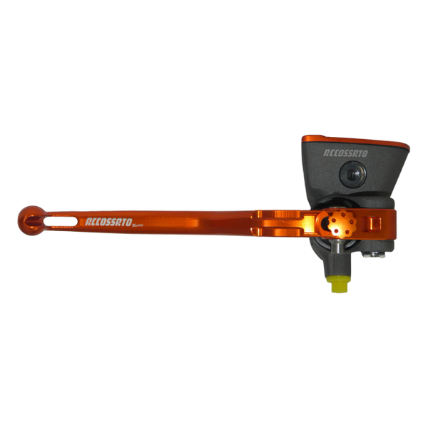 Accossato radial brake master cylinder PK039 with orange lever