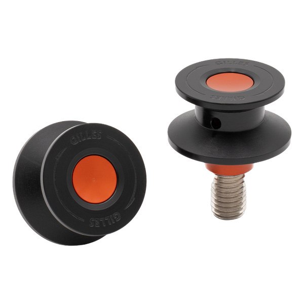 Gilles PSA2 paddock stand spools for KTM 990 DUKE, orange