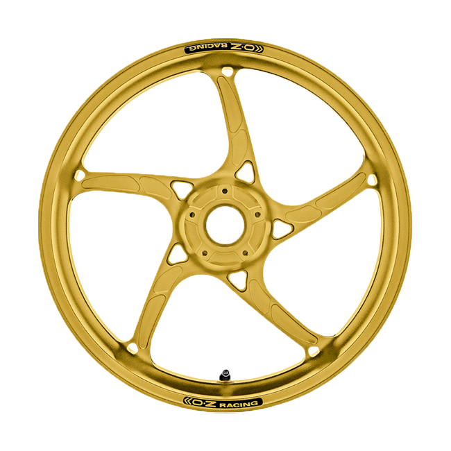 OZ Piega R forged aluminium rear wheel for Ducati Panigale V4/S/R 2025-2026, techno black anodised