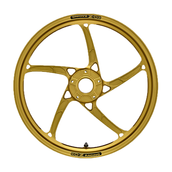 OZ Piega R forged aluminium front wheel for Suzuki GSX-R 1000 in anodised techno black