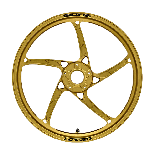 OZ Piega R forged aluminium front wheel for MV Agusta F3 675/800 in anodised Techno Black