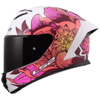 Poppies II – Gloss White/Pink