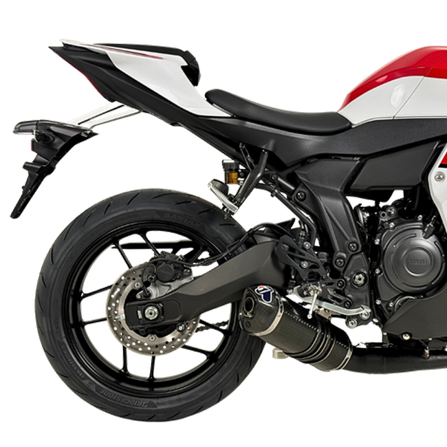Termignoni Full Exhaust System Black stainless steel / Carbon fibre Yamaha YZF-R7 (2021-2026) – Y13909400BCC