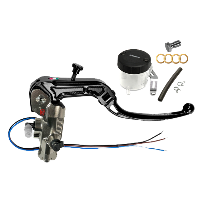 Accossato nickel-plated radial brake master cylinder RB086