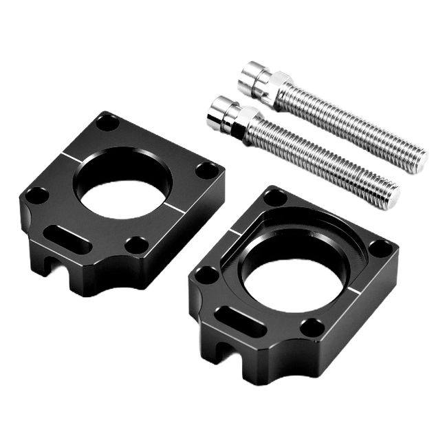 Accossato off-road rear axle blocks RCH1 for Honda CRF250X, black colour