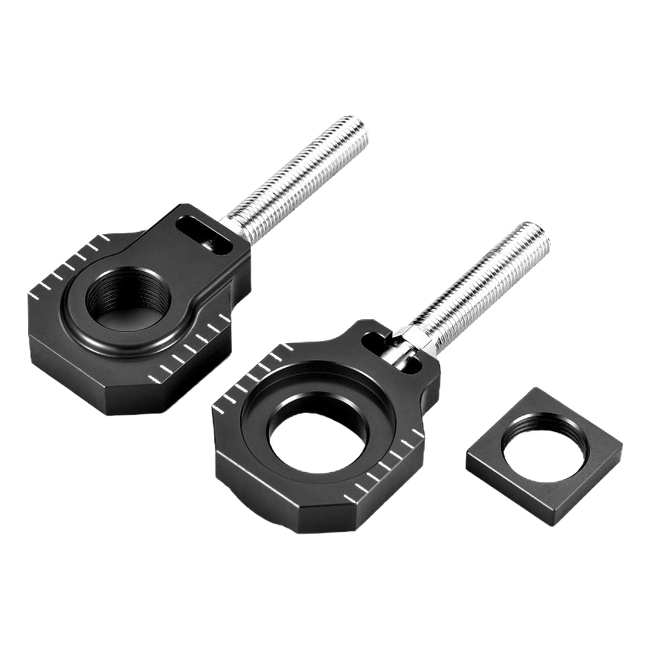 Accossato off-road rear axle blocks RCM1 for KTM 450EXC-F, black colour