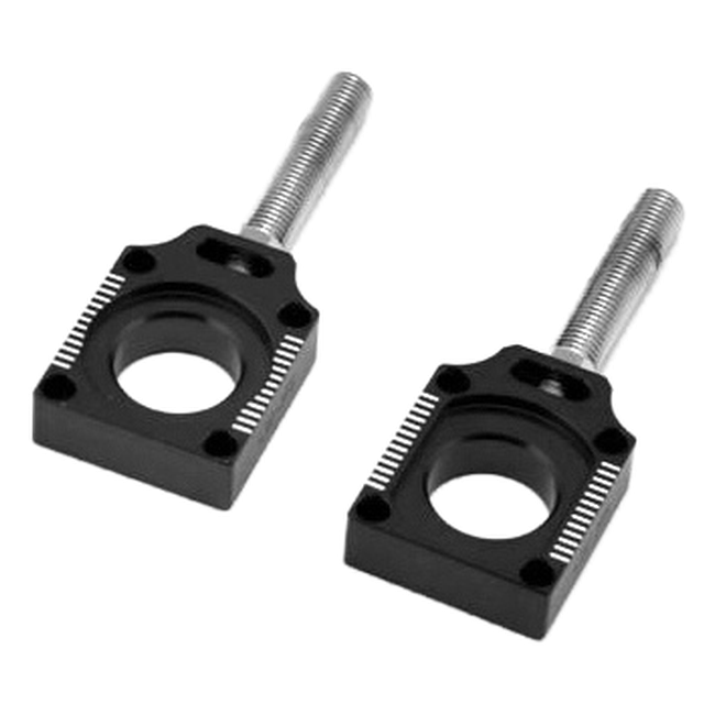 Accossato off-road rear axle blocks RCY1 for Suzuki RM-Z 450, black colour