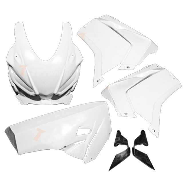 PlasticBike fibreglass front race fairing set for Aprilia RSV4 1100 Factory 2025–2026
