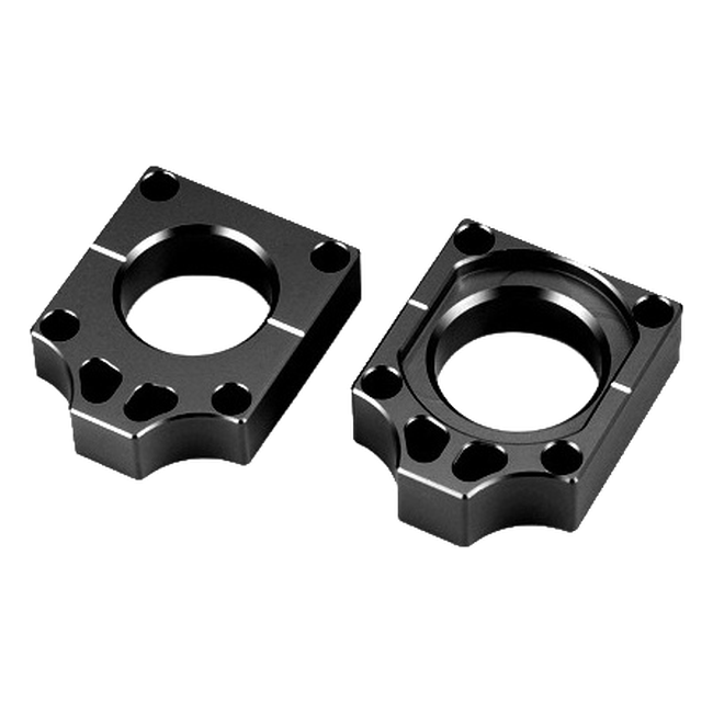 Accossato off-road rear axle blocks RTH3 for Honda CRF450RX, black colour