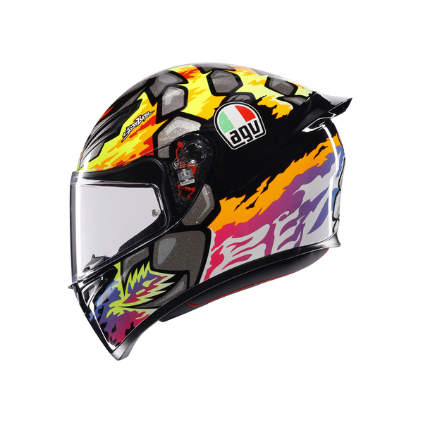 AGV K1 S full-face helmet Marco Bezzecchi Replica 2023 scorpion livery