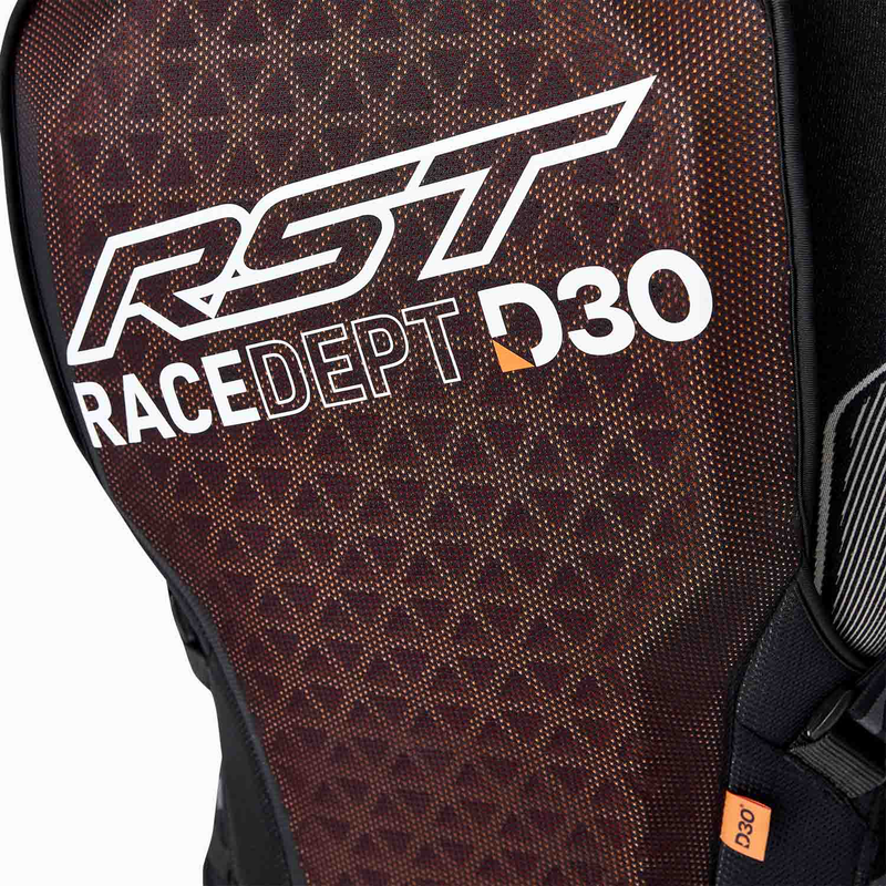RST Race Dept D3O Back Protector Harness men's 103671 front view