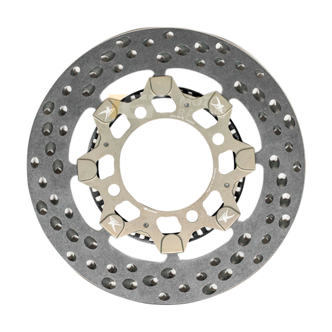TK Dischi Freno EVO 5.0 rear floating brake disc for Ducati Panigale V4 with ABS ring