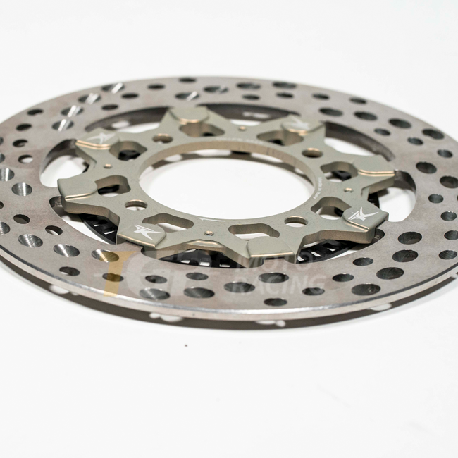 TK Dischi Freno EVO 5.0 rear floating brake disc for Ducati Panigale V4 with ABS ring