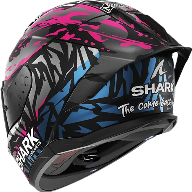 Shark Skwal Cup full-face helmet Scott Redding Replica 2025 matte blue purple HE6531