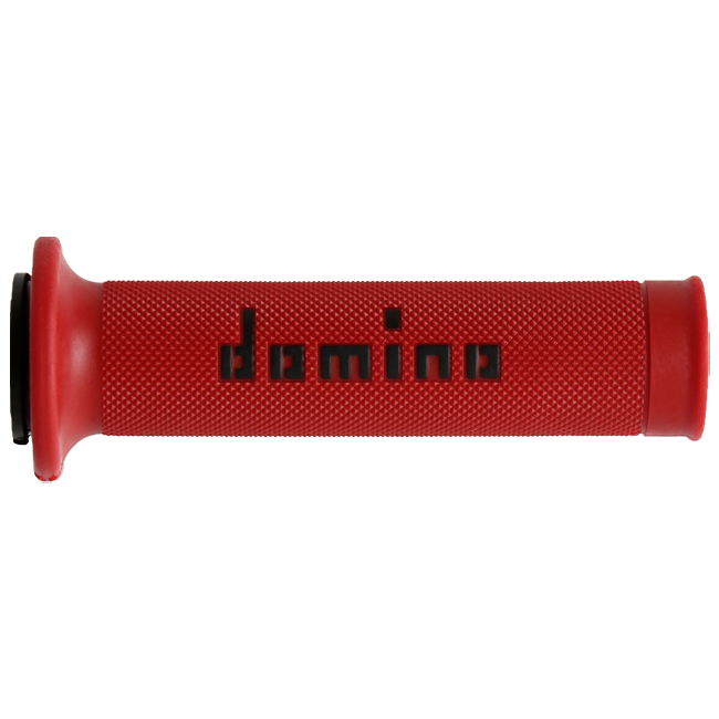 Domino A010 Racing Grips in multiple colour options for 22 mm and 25.4 mm handlebars