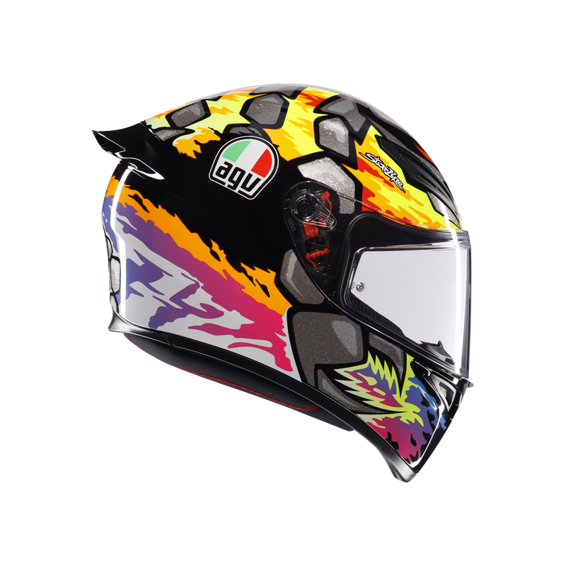 AGV K1 S full-face helmet Marco Bezzecchi Replica 2023 scorpion livery