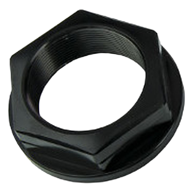 Accossato open steering stem nut SA001 for Yamaha FZ8, black version