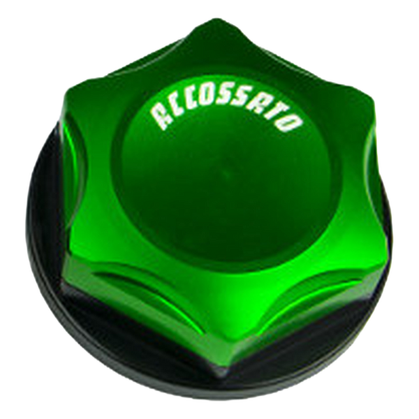 Accossato closed steering stem nut SC001 for Suzuki GSX-R 1000, green version