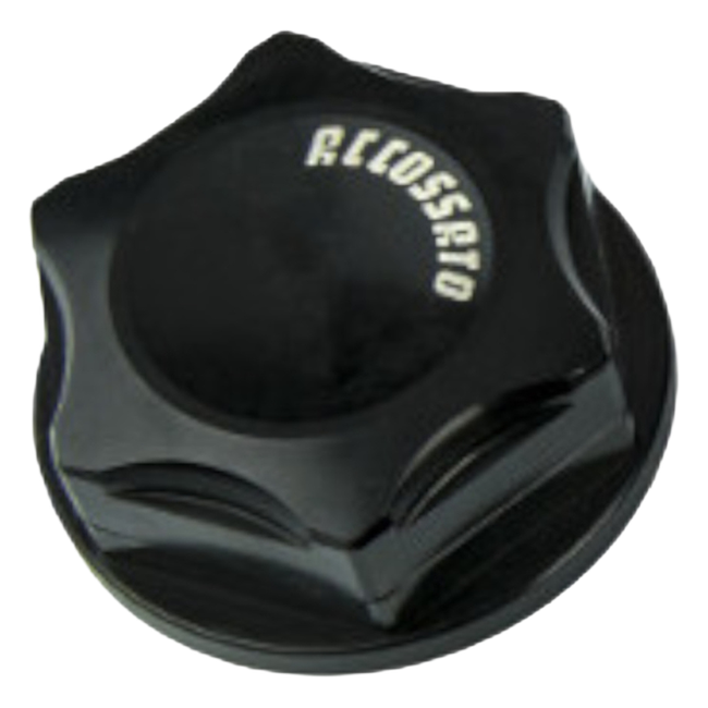 Accossato closed steering stem nut SC005 for Triumph STREET TRIPLE 675, black version