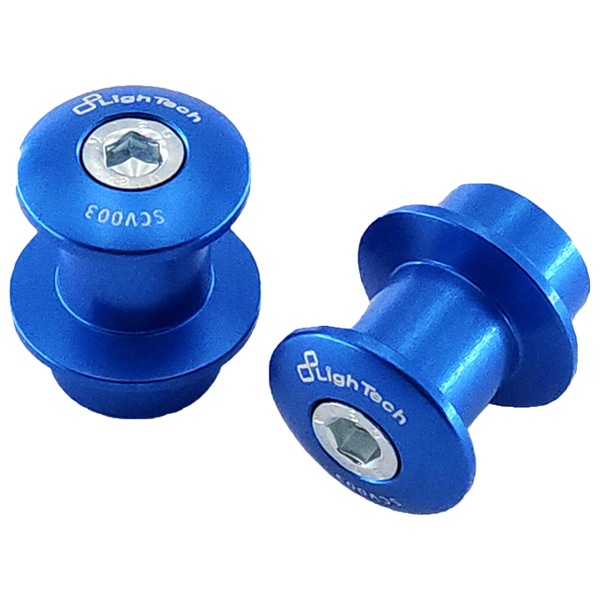 LighTech SCV003 M6 swingarm bobbins for Yamaha YZF-R1/M in anodised aluminium